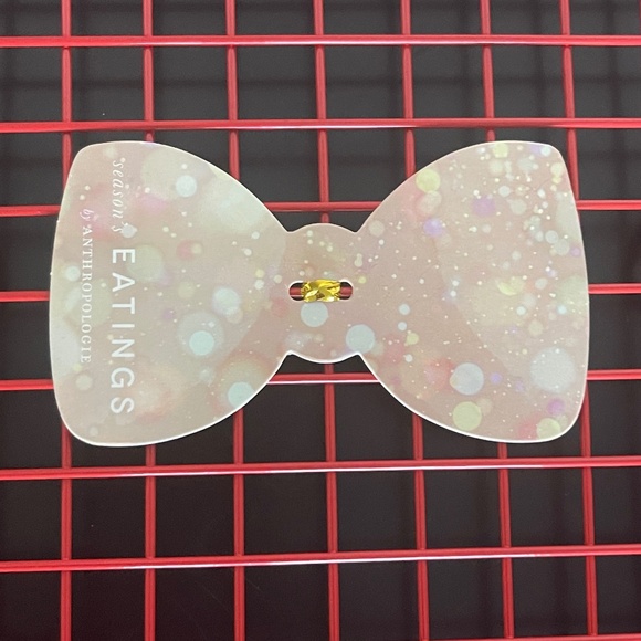 NWT Anthropologie Season's Eatings Gingerbread Cookie Cooling Rack, Red - Picture 7 of 9